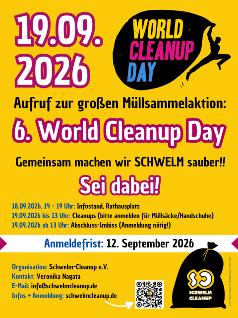 World Cleanup Day 2026 in Schwelm